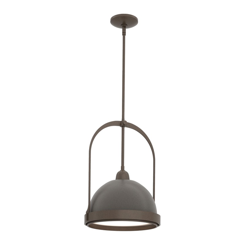 Atlas Small Pendant Bronze Dark Smoke