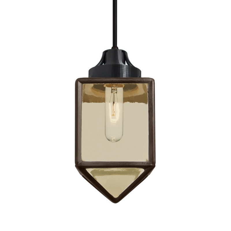 Besa 1JC-BRAVOBR-BK Bravo One Light Pendant Black (Discontinued)