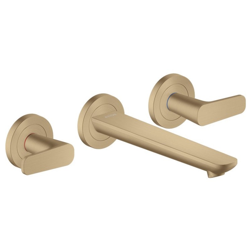 Faucet Trim Citterio C Widespread 2 Lever Brushed Bronze WaterSense ADA 1.2 Gallons per Minute