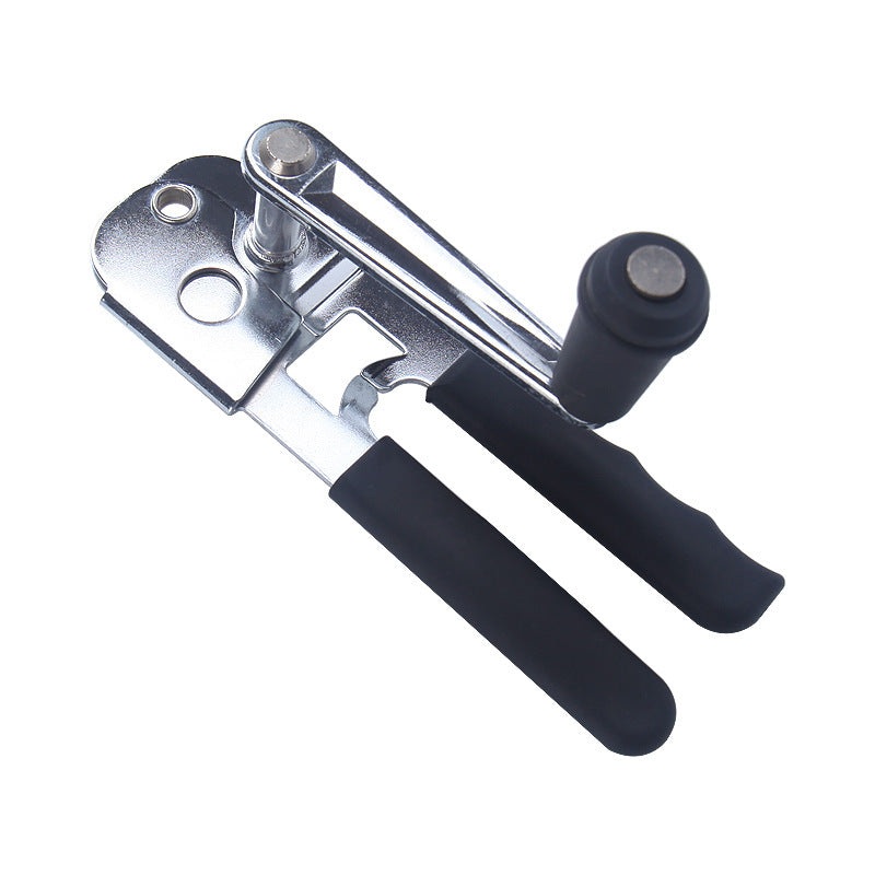 Heavy-Duty Manual Can Opener with Ergonomic Grip – Stainless Steel Cutter & Bottle Opener