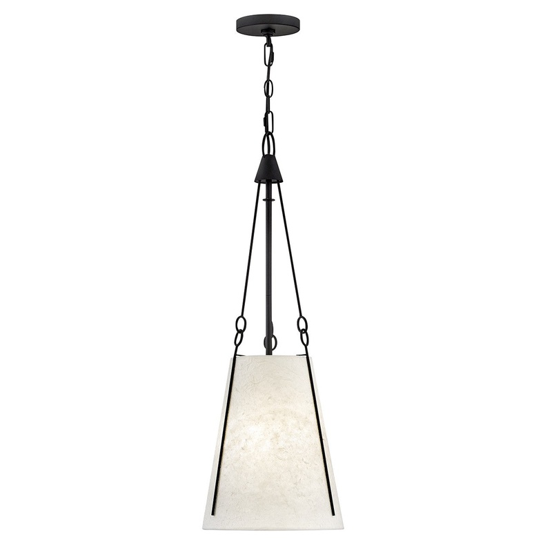 LED Pendant from the Danvers Collection in Black Finish by Hinkley