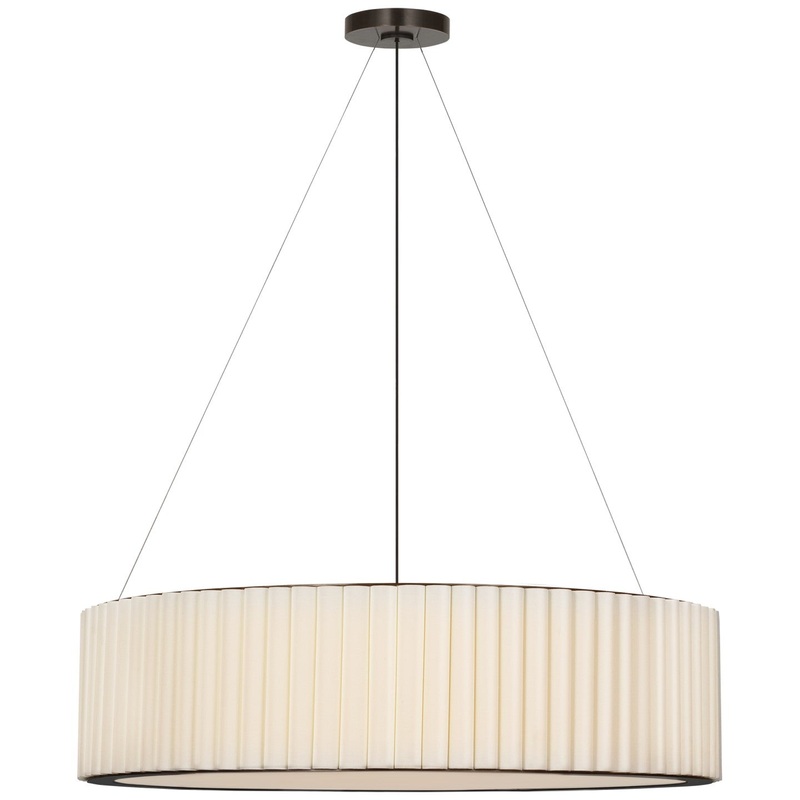LED Pendant from the Palati Collection in Bronze Finish by Visual Comfort Signature