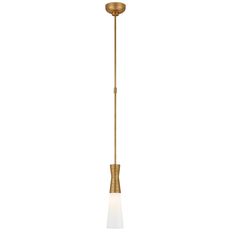 One Light Pendant from the Utopia Collection in Gild Finish by Visual Comfort Signature