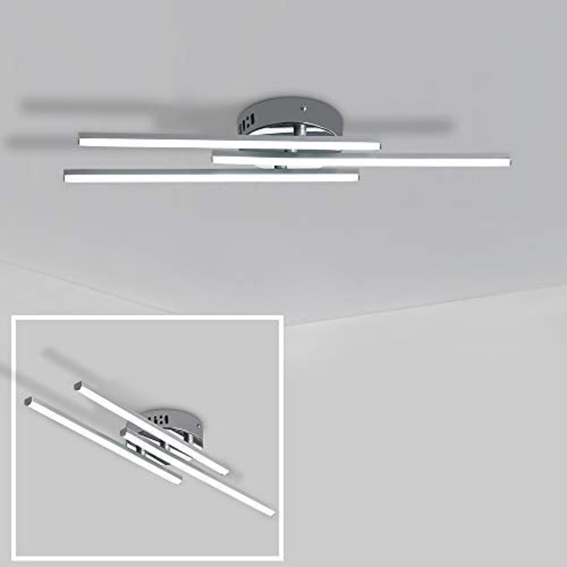 Plafoniera LED da Soffitto Moderna, 21W Lampadario a LED per Soggiorno Camera da Letto Scala Corridoio Plafoniere 220V,IP20,Luce 6500K (Bianco Freddo)