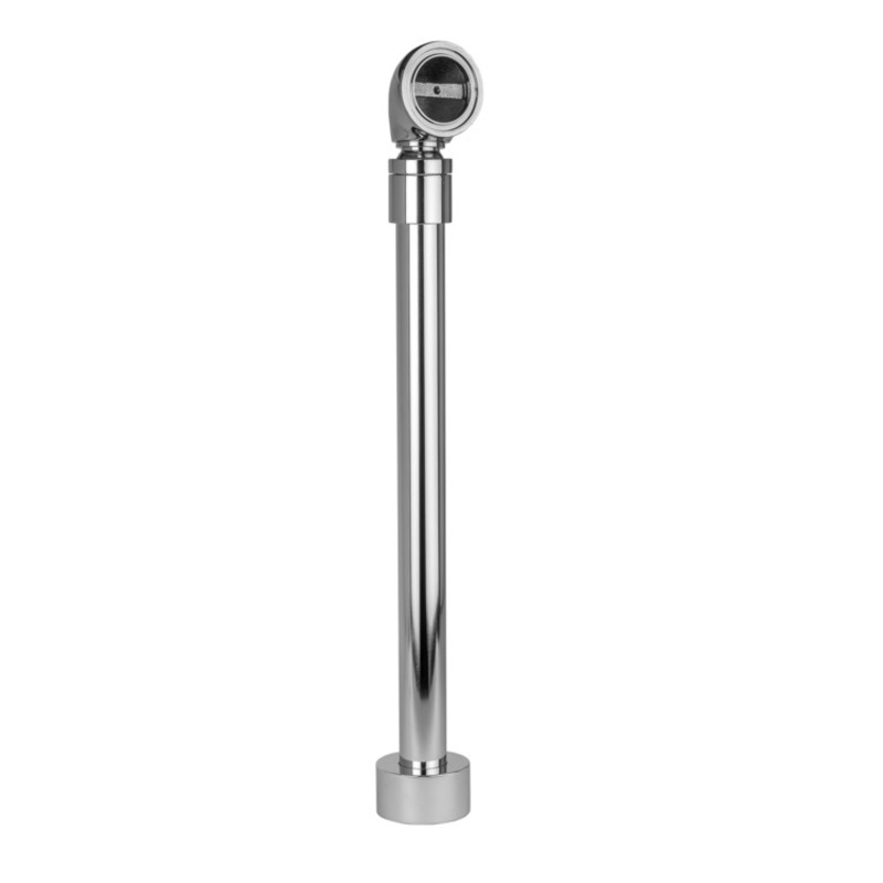 Tub Drain Exposed Pivot Neck Drain Polished Chrome 1-1/2 Inch Brass 22-1/2 Inch