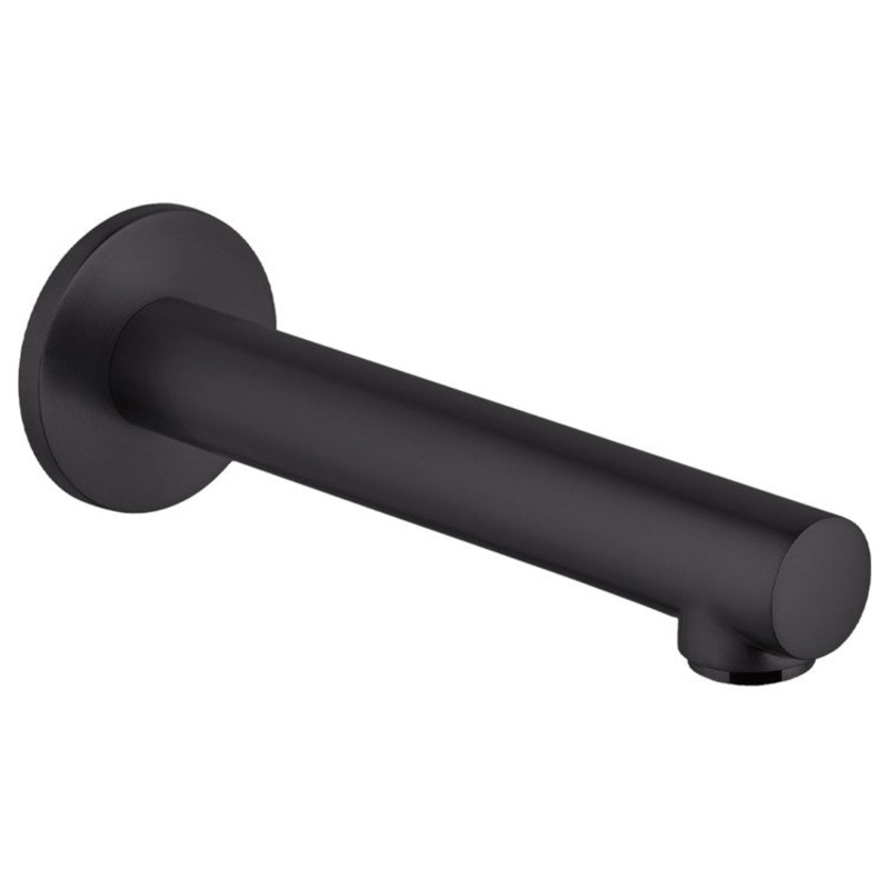 Tub Spout Talis S Less Diverter Matte Black 7-5/8 Inch Brass