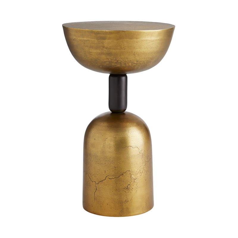 Arteriors 4797 Dax Table Antique Brass