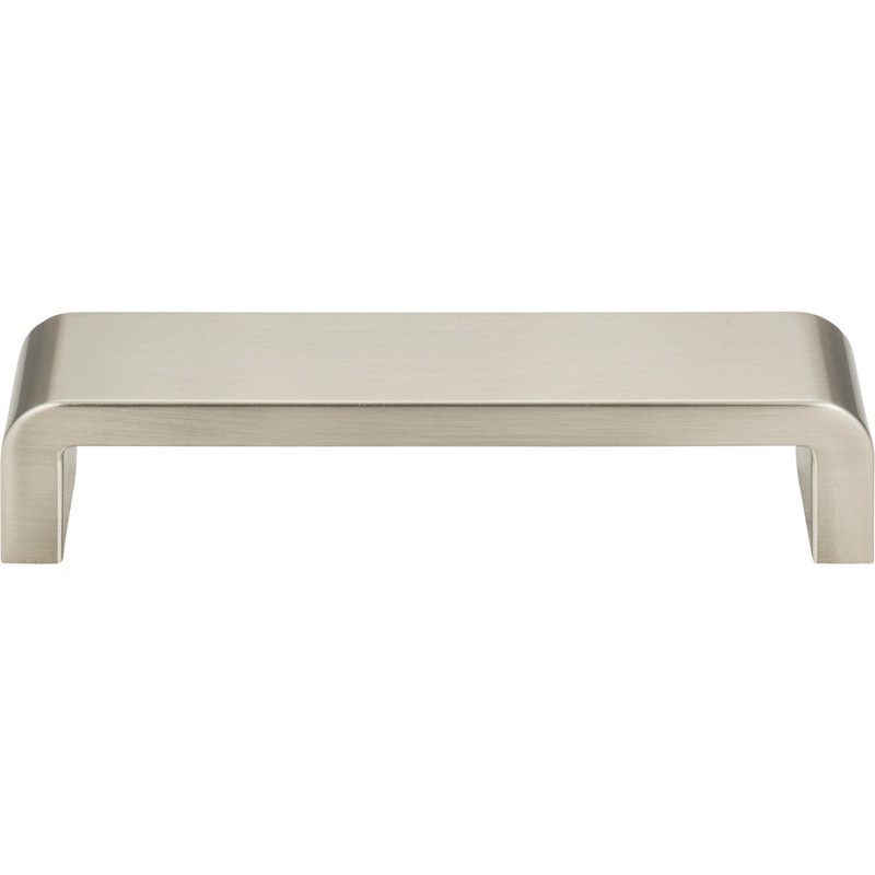 Atlas Homewares Platform Pull 5 1/16 Inch (c-c) Brushed Nickel