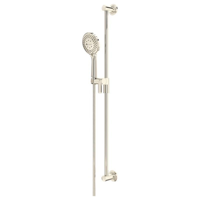 Handshower Set with Slidebar Polished Nickel 5 Spray WaterSense 1.8 Gallons per Minute