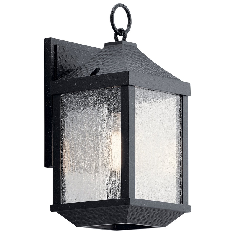 Kichler 49984DBK One Light Outdoor Wall Mount, Distressed Black