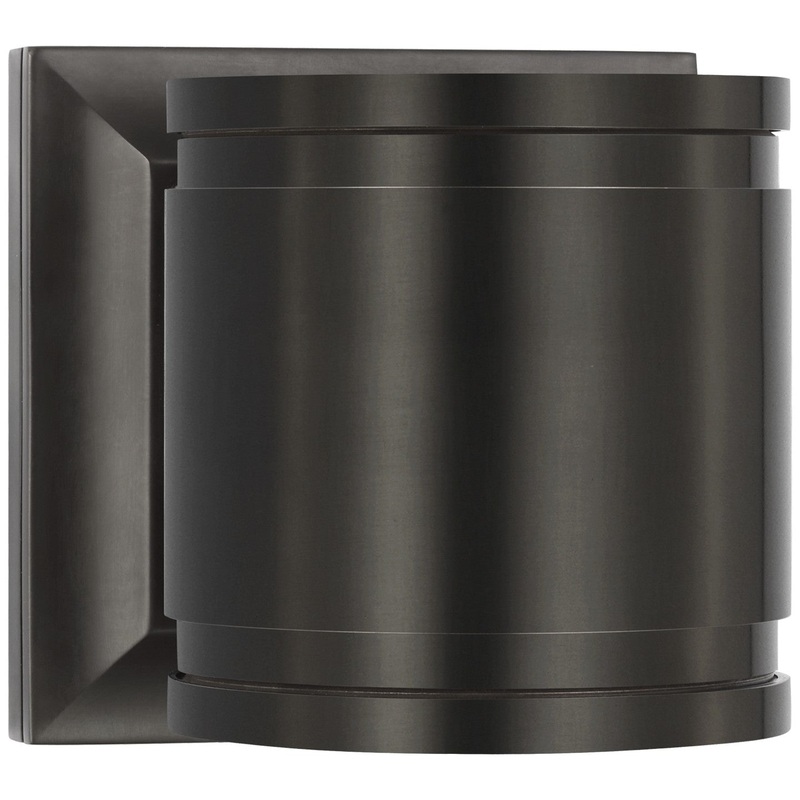 LED Canister Light from the Provo Collection in Bronze Finish by Visual Comfort Signature