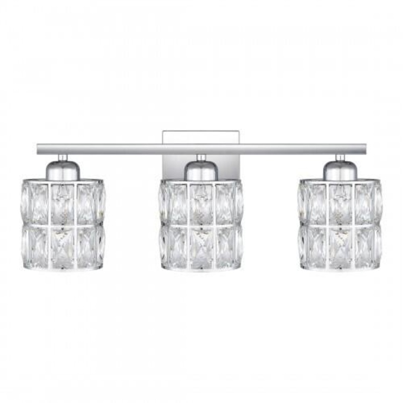 Quoizel GIB8622C Gibson Bath 3 lights polished chrome Bath