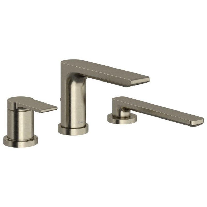 Tub Filler Trim Zendo 1 Lever Black ADA Deck Mount 8.7 Gallons per Minute