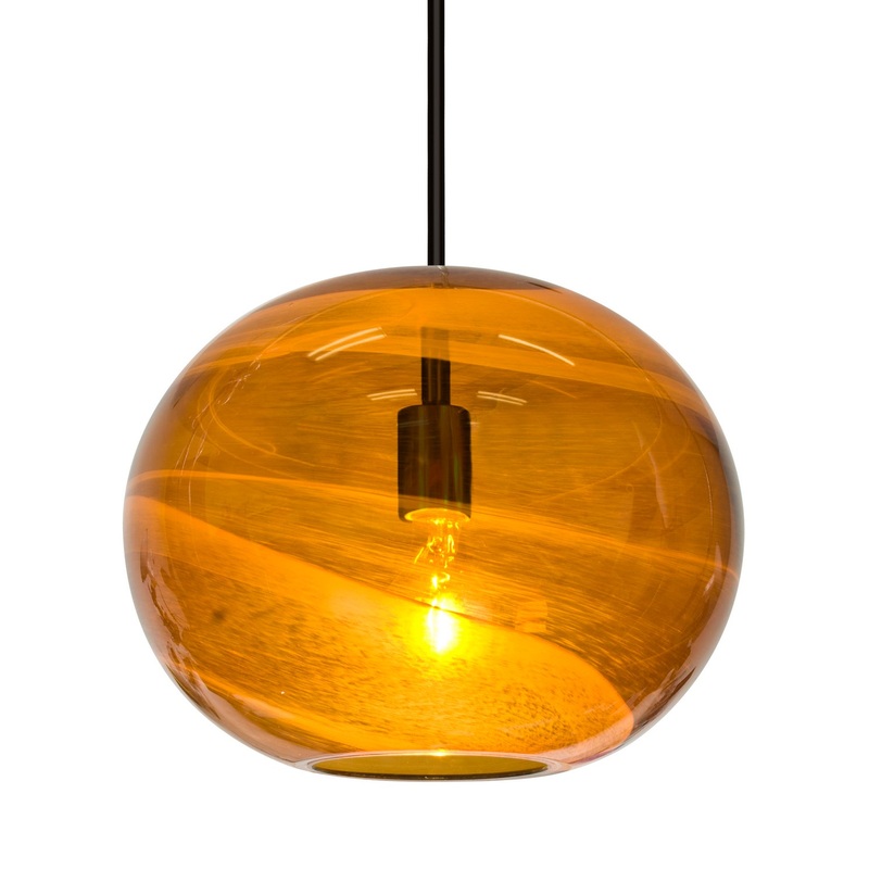 Besa 1TT-GENOAM-BK Geno One Light Pendant Black