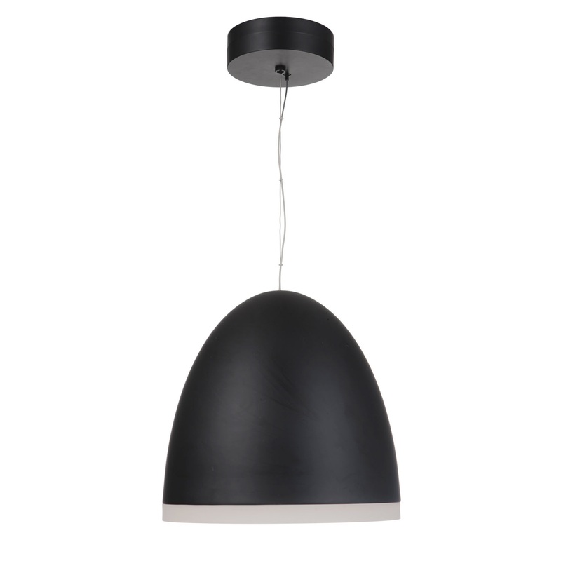 Craftmade 51190-FB-HUE Studio LED Pendant Flat Black (Discontinued)