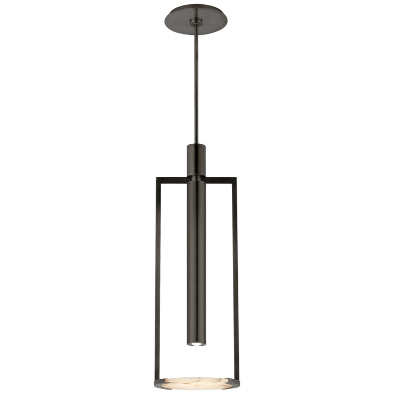 LED Pendant from the Melange Collection in Bronze Finish by Visual Comfort Signature
