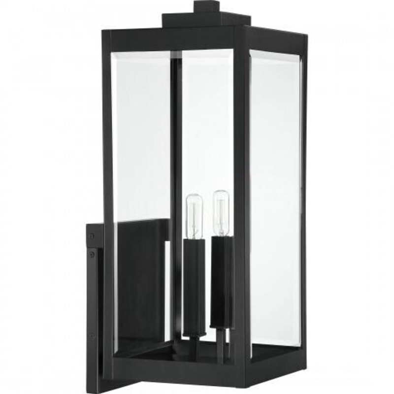 Quoizel WVR8409EK Westover Outdoor wall 2 light earth black Outdoor