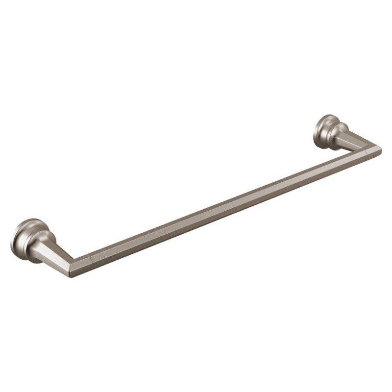 Towel Bar Beauclere 18 Inch Brilliance Luxe Nickel Metal