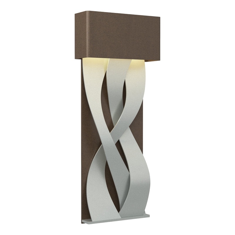 Tress Small LED Sconce Bronze Vintage Platinum