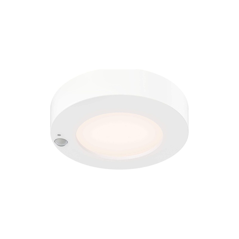 5″ CCT Flush Mount White With Motion Sensor