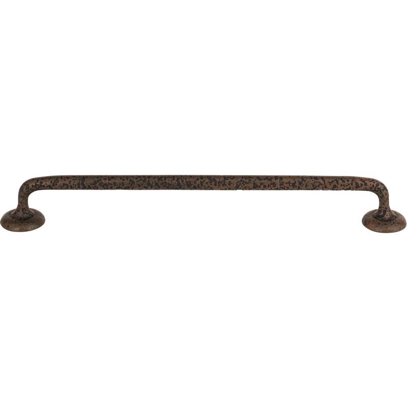 Atlas Homewares Olde World Pull 7 9/16 Inch (c-c) Rust