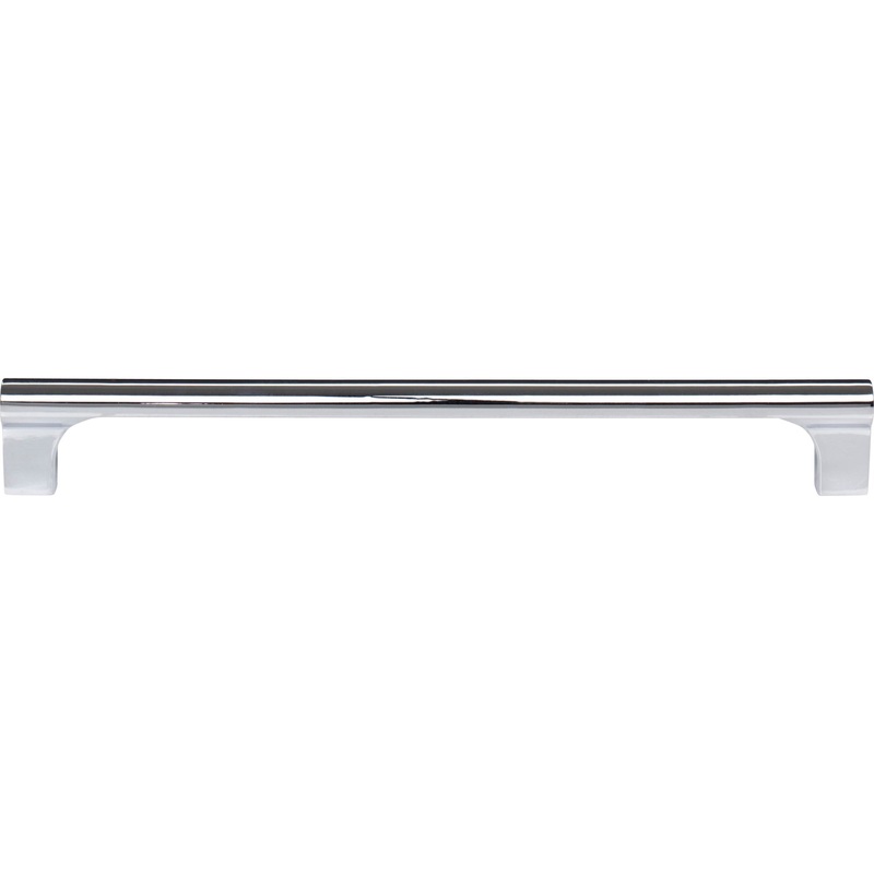 Atlas Homewares Whittier Pull 7 9/16 Inch (c-c) Polished Chrome