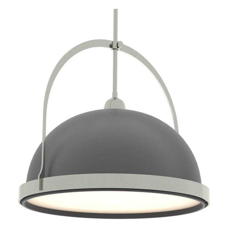 Atlas Large Pendant Sterling Black