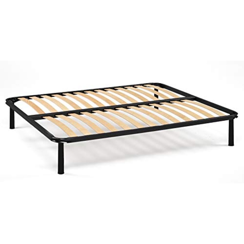 Talamo Rete ortopedica 13 Doghe Made in Italy 140X200 Multistrato di betulla-H 28 CM, 140 X 200