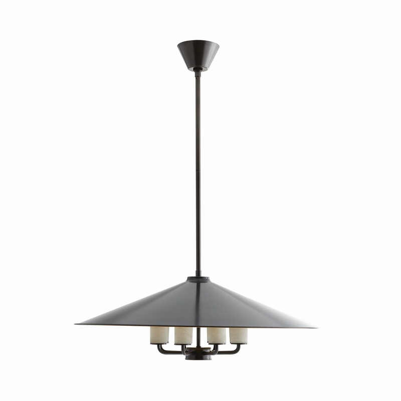 Arteriors 49790 Manchester Eight Light Pendant English Bronze