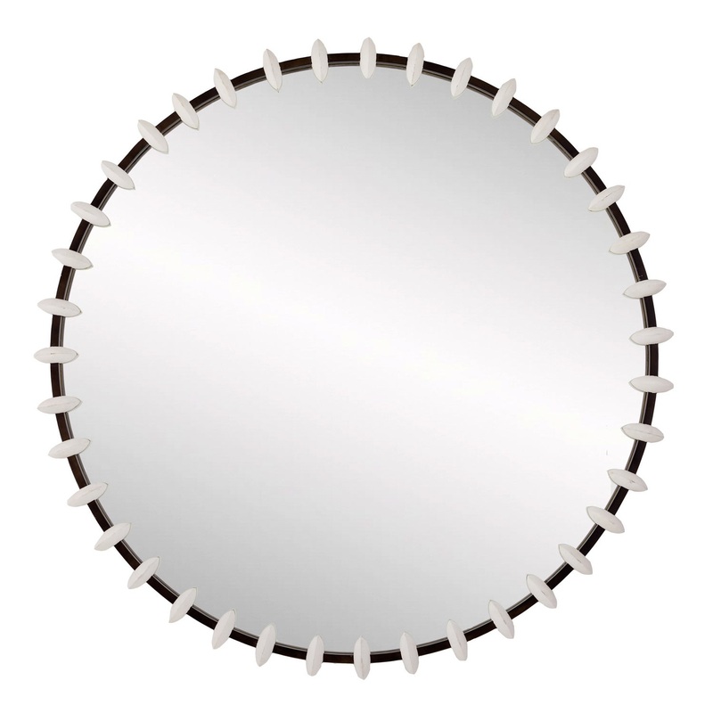 Arteriors 6988 Pira Mirror White Gesso