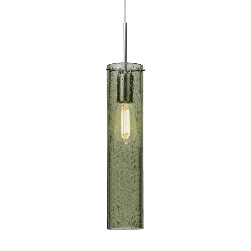 Besa 1JT-JUNI16MS-EDIL-SN Juni One Light Pendant Satin Nickel
