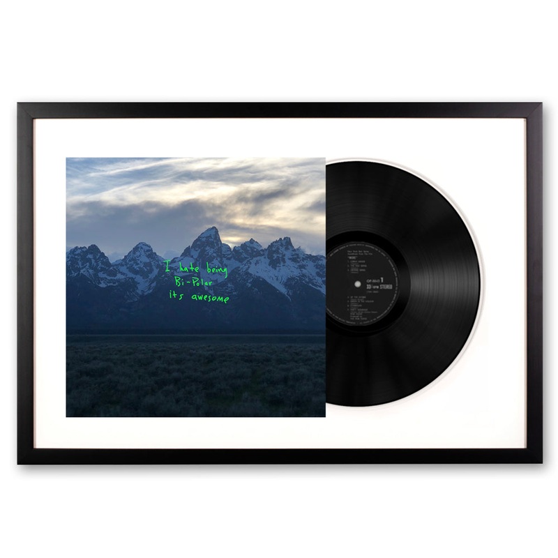 Framed Kanye West – Ye – Vinyl Album Art