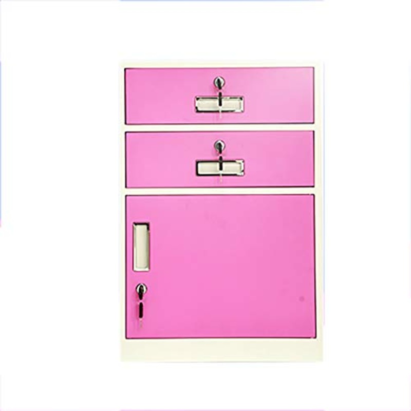 Schedario Classificatore Verticale Di File Cabinet, 2 strati cassetto Moving Blocco dati Gabinetto, acciaio inossidabile Data Storage Sorter, for la memorizzazione di file di formato A4, Ufficio scorr