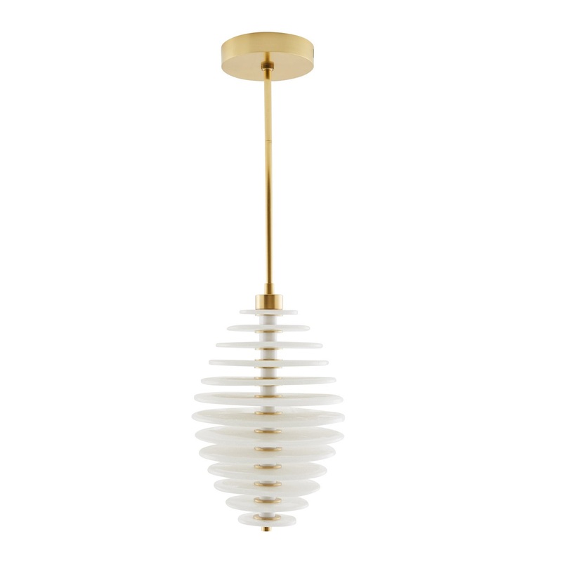 Arteriors 49522 Penelope One Light Pendant Clear Seedy