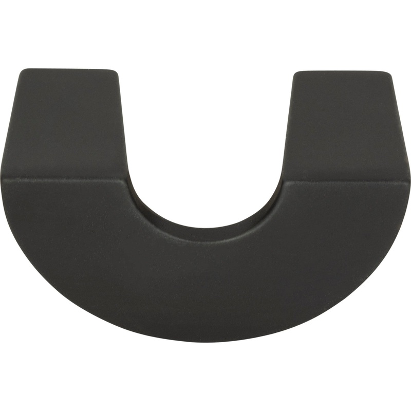 Atlas Homewares Roundabout Knob 1 1/4 Inch (c-c) Modern Bronze