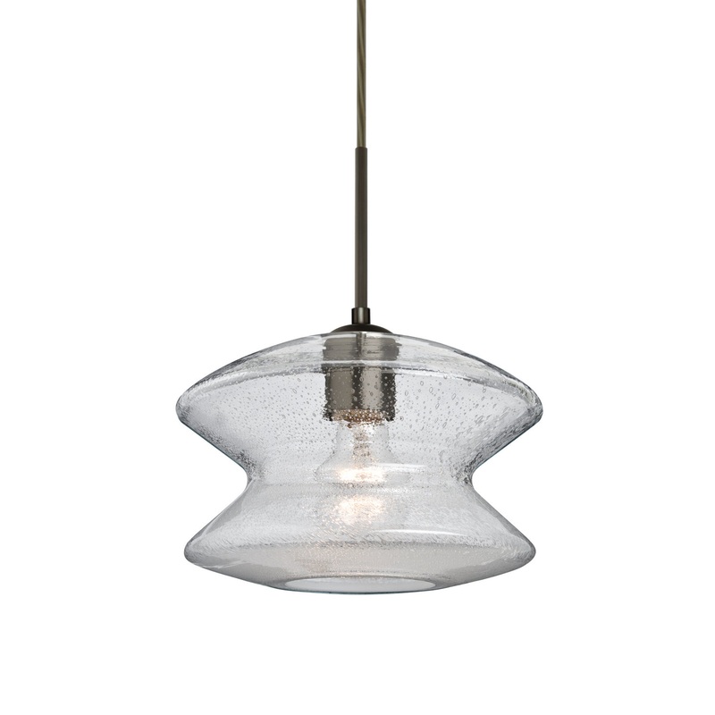 Besa 1JC-ZENCL-BR Zen One Light Pendant Bronze