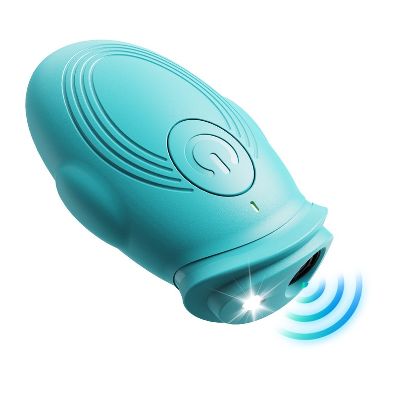 Blue 2-in-1 Ultrasonic Dog Repellent & Trainer – Portable USB Rechargeable Anti-Barking Device