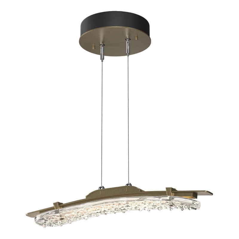 Glissade LED Pendant Soft Gold