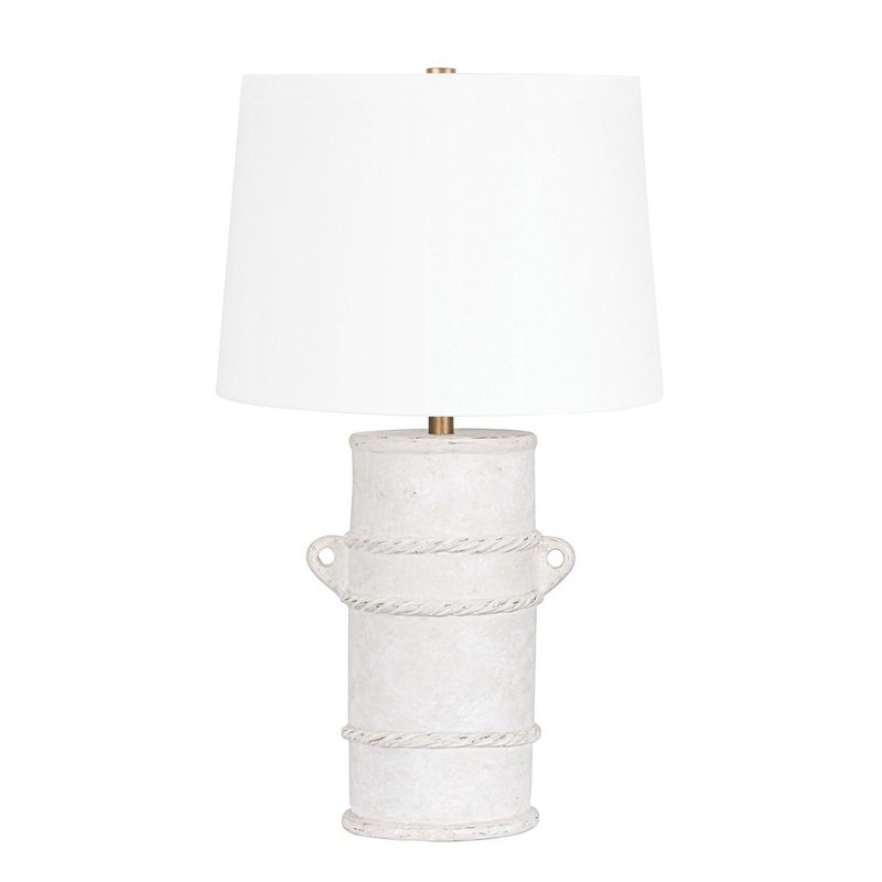 One Light Table Lamp from the Siena Collection in Patina Brass Finish by Troy Lighting