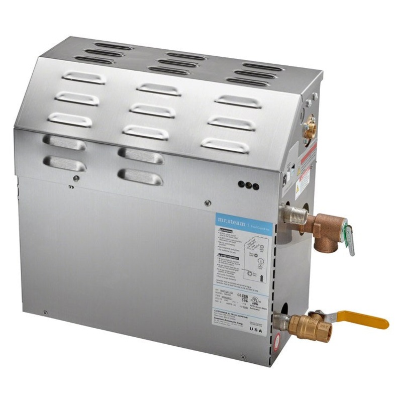 Steam Generator MS MS150R 6 Kilowatt 240 Volt 25 Amp 1 Phase 107 Cubic Feet