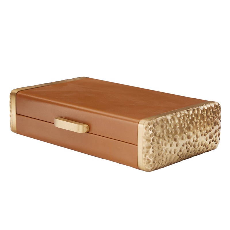 Arteriors 6257 Sprouse Box Russet