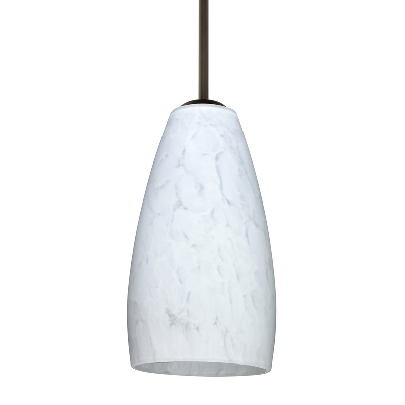 Besa 1BT-150919-MED-BR Besa Chrissy Pendant One Light Pendant Bronze