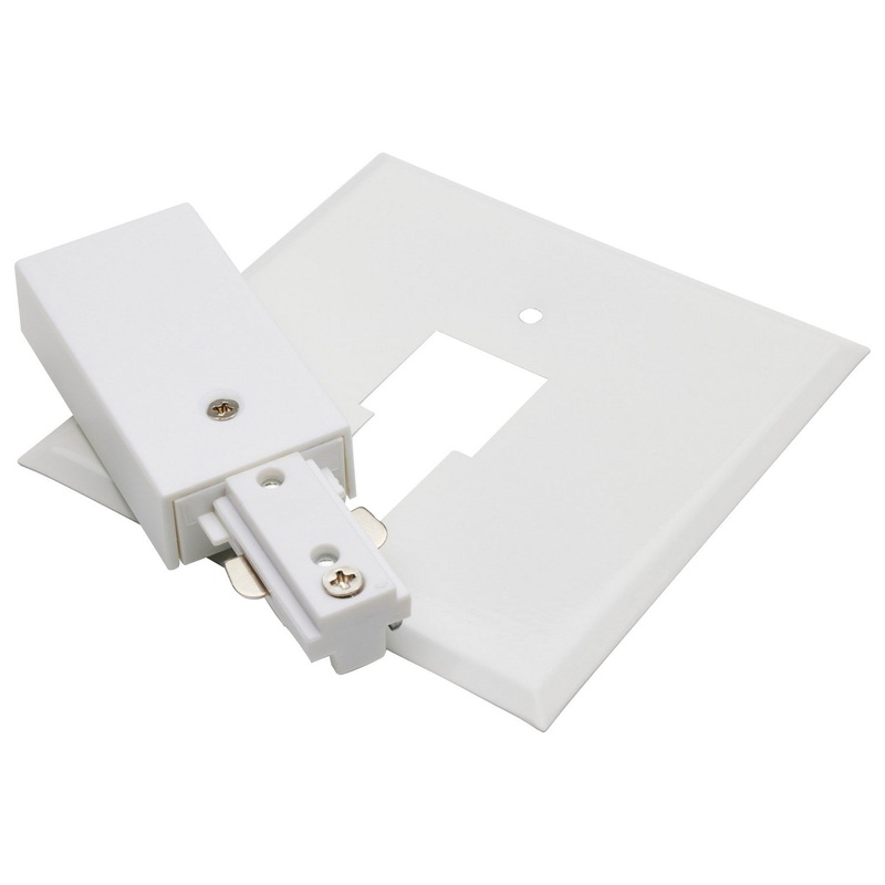 Canopy Power Feed in White Finish by Nuvo Lighting