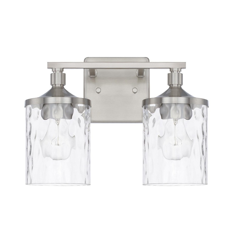 Capital Lighting 128821BN-451 Colton 2 Light Vanity Brushed Nickel