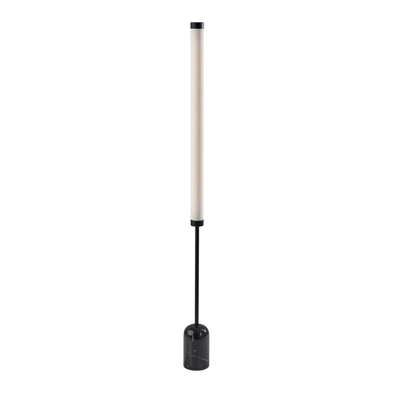 Dorsey LED Floor Lamp with Smart Switch Black