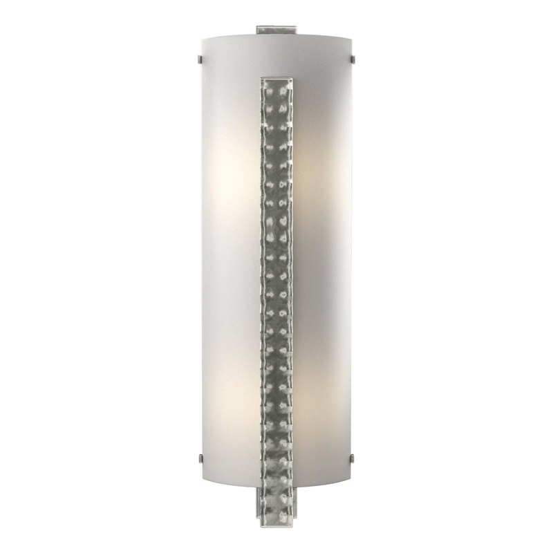 Forged Vertical Bar Large Sconce Sterling