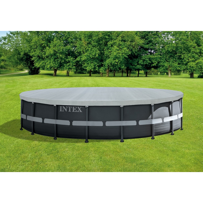 Intex Deluxe Pool Cover for 18′ Round Swimming Pools 28041