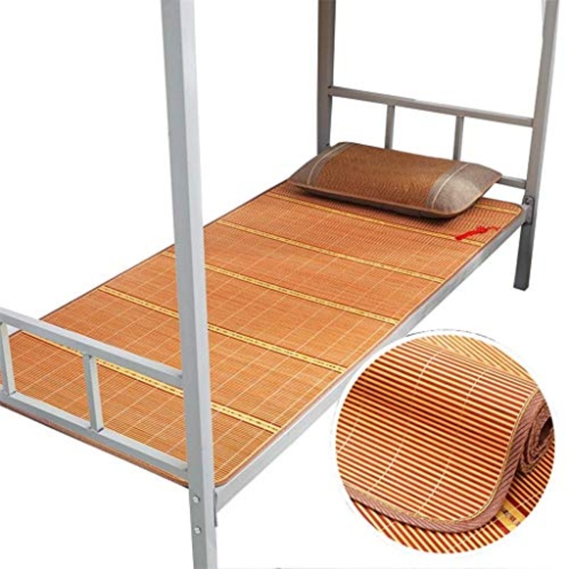 MBY Materassino in bamb, Letto Singolo for Studenti Pieghevole Rinfrescante Traspirante Temperatura Costante del Sudore, 7 Stili, 4 Dimensioni (Color : D, Size : 80190cm)