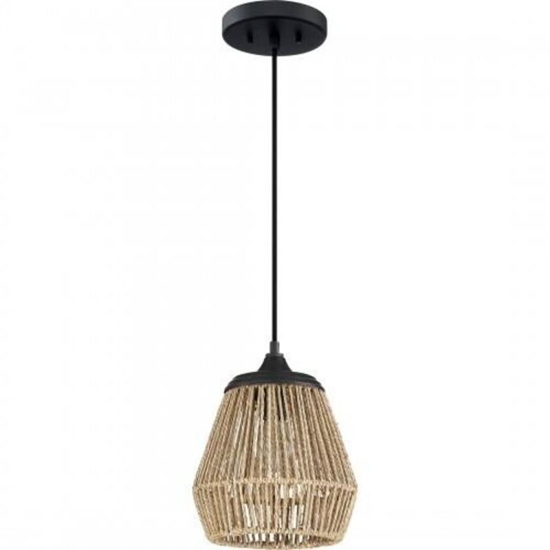Quoizel RMI1509EK Romain Mini pendant 1 light earth black Mini Pendant