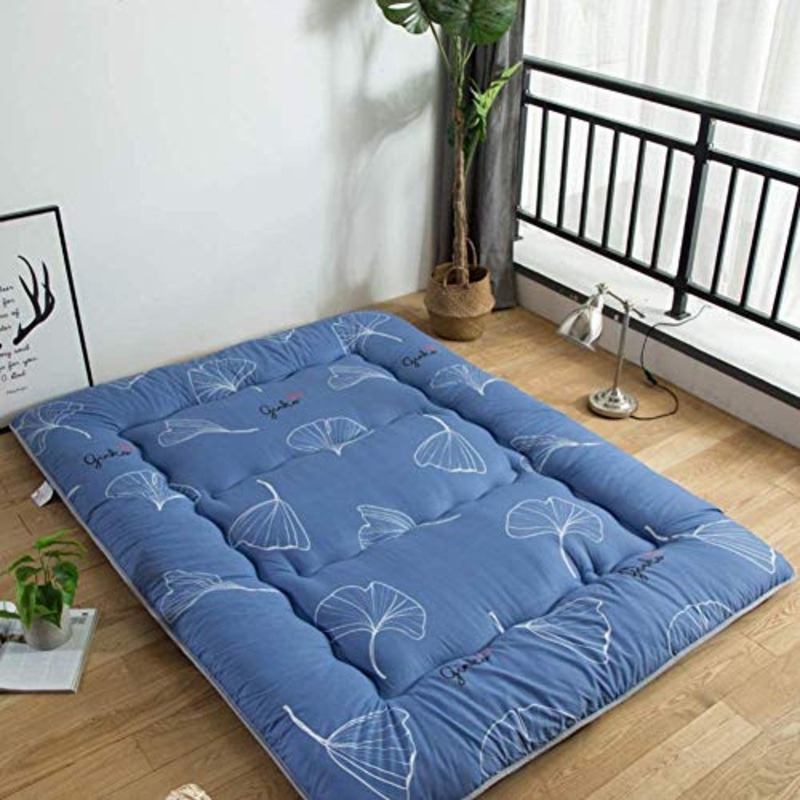 Z&HA Spesso Pieghevole Tatami Materasso, Ultra Morbida Traspirante futon Giapponese Tappetino Portatile dormitorio Mattress Pad,E,90x200cm